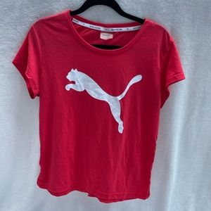 Athletic Red Puma Shirt